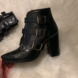 Black boots